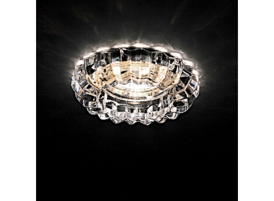 Светильник точечный встраиваемый декоративный под заменяемые галогенные или LED лампы Solo ray Lightstar 002120 в Набережных Челнах