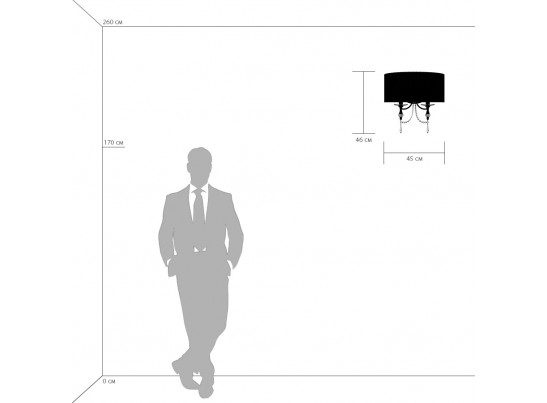 Бра Paralume Lightstar 725623 в Набережных Челнах