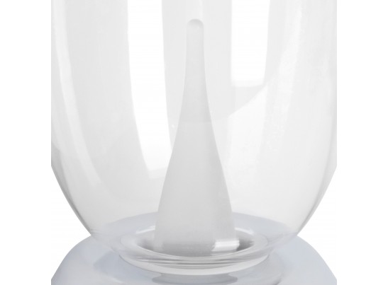 Настольная лампа диммируемая 10W 3000K прозрачный/хром Uovo III Lightstar 807904 в Набережных Челнах