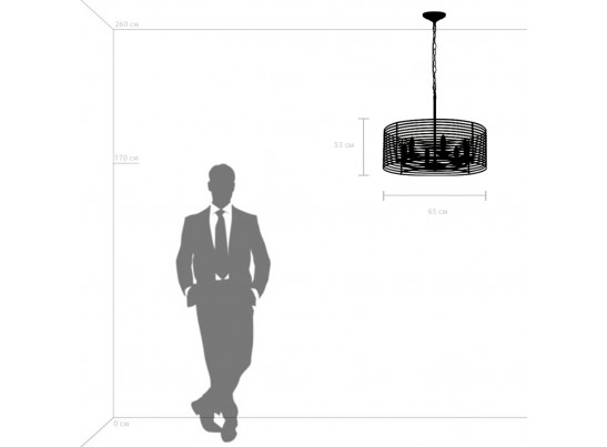 Люстра подвесная Zeta Lightstar 728063 в Набережных Челнах