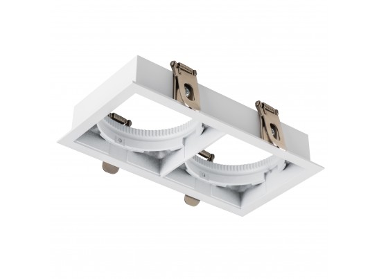 Рамка двойная квадратная встраиваемая для светодиодных модулей 0750xx STELLA Lightstar 075226 в Набережных Челнах