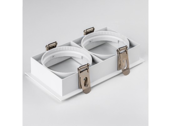 Рамка двойная квадратная встраиваемая для светодиодных модулей 0750xx STELLA Lightstar 075226 в Набережных Челнах