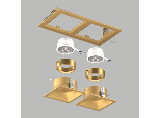 Комплект со светильником Domino Lightstar D5230303GMOD в Набережных Челнах