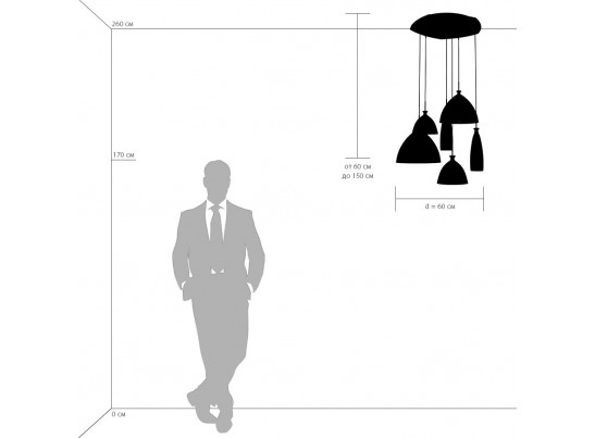 Подвес Agola Lightstar 810163 в Набережных Челнах
