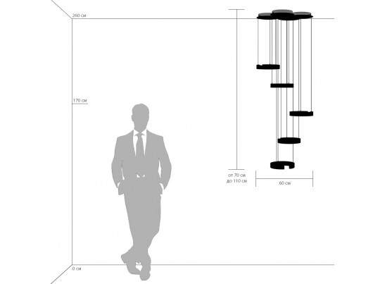Подвес Unitario Lightstar 763436 в Набережных Челнах