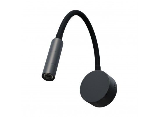 Бра 3W 145LM 3000K, черный Omega Lightstar 200137 в Набережных Челнах