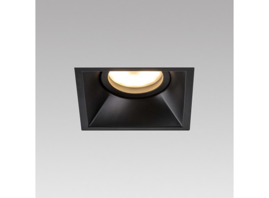 Комплект из светильника и рамки DOMINO QUAD MR16 ЧЁРНЫЙ в Набережных Челнах