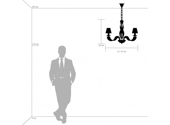 Люстра подвесная Alveare Osgona 702084 в Набережных Челнах