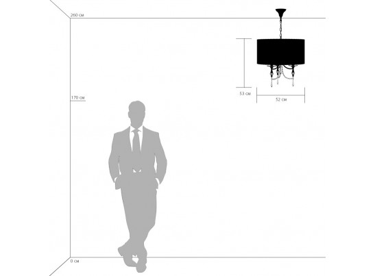 Люстра подвесная Paralume Lightstar 725036 в Набережных Челнах