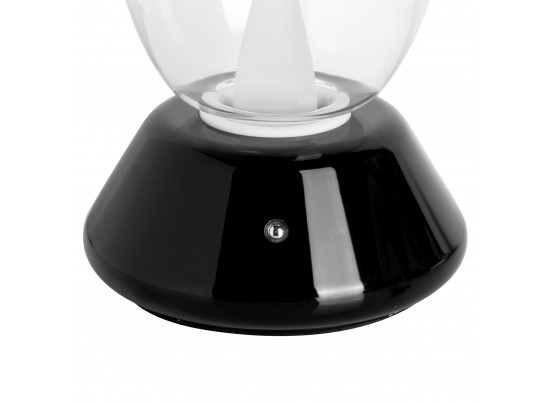 Настольная лампа диммируемая 10W 3000K прозрачный/черный Uovo III Lightstar 807907 в Набережных Челнах