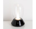 Настольная лампа диммируемая 10W 3000K прозрачный/черный Uovo III Lightstar 807907 в Набережных Челнах