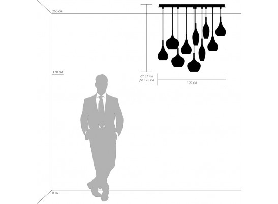 Подвес Pentola Lightstar 803120 в Набережных Челнах
