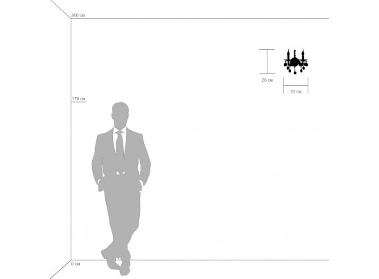 Бра Champa blu Osgona 698625 в Набережных Челнах