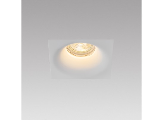 Светильник встраиваемый гипсовый скрытой установки д/гипсокартонного потолка с малозаметной фиксирующей пружиной MR16 GU10 Anello 002000 в Набережных Челнах