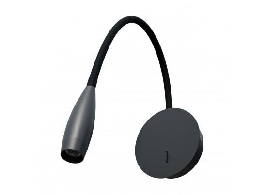 Бра 3W 160LM 3000K, черный Omega Lightstar 200337 в Набережных Челнах