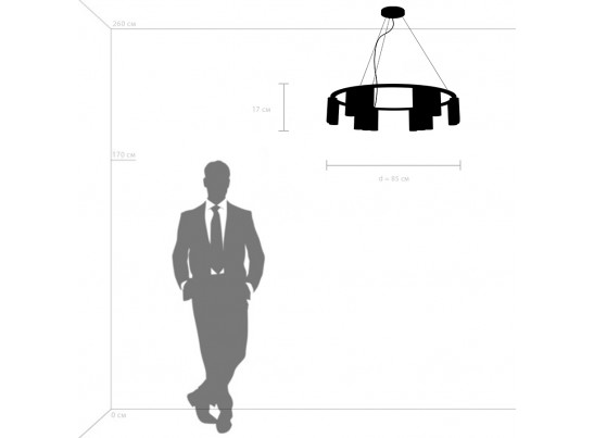 Люстра подвесная Roma Lightstar 718183 в Набережных Челнах
