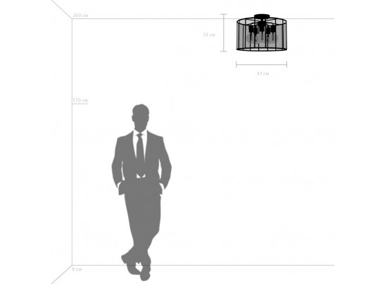 Люстра потолочная Genni Lightstar 798257 в Набережных Челнах