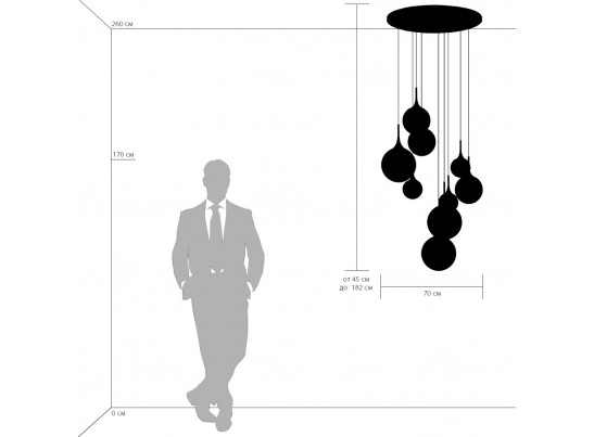 Подвес Globo Lightstar 813093 в Набережных Челнах