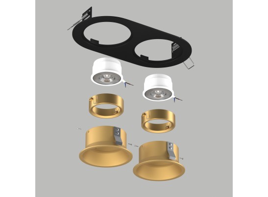 Комплект со светильником Domino Lightstar D6570303GMOD в Набережных Челнах