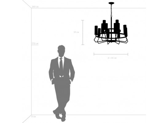Люстра подвесная Flume Lightstar 723125 в Набережных Челнах