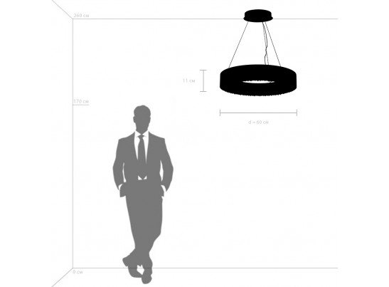 Люстра подвесная Faraone Lightstar 701161 в Набережных Челнах