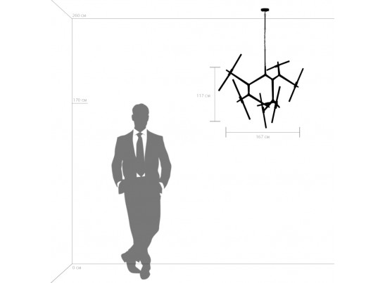 Люстра подвесная Struttura Lightstar 742147 в Набережных Челнах
