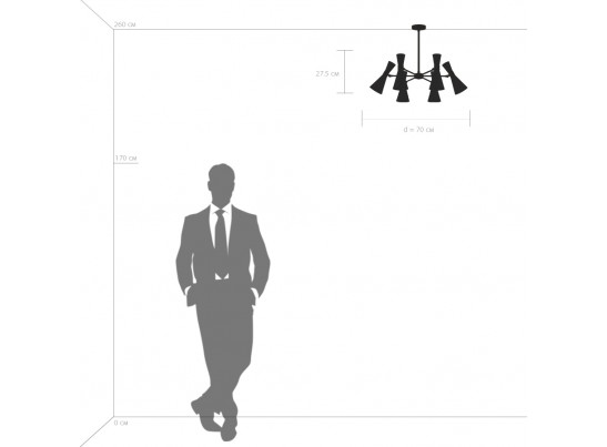 Люстра потолочная Dumo Lightstar 816061 в Набережных Челнах