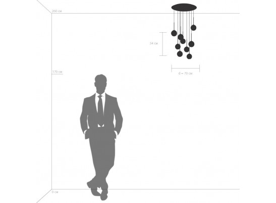 Подвес Bari Lightstar 815290 в Набережных Челнах