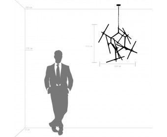 Люстра подвесная Struttura Lightstar 742203
