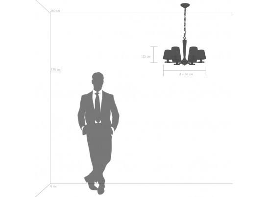 Люстра подвесная Perla Lightstar 707061 в Набережных Челнах