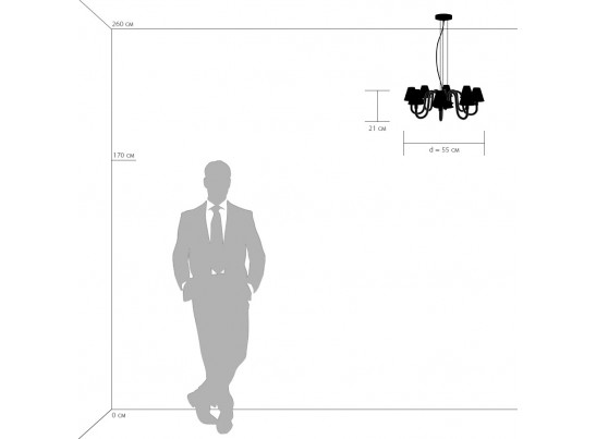 Люстра подвесная Bianco Lightstar 760086 в Набережных Челнах