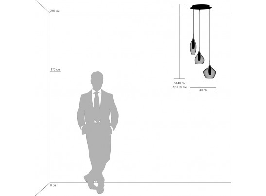 Подвес Pentola Lightstar 803053 в Набережных Челнах