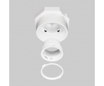 Рамка (светильник) скрытого монтажа лампочек и LED модулей MR16 в натяжной потолок Anello Lightstar 112000