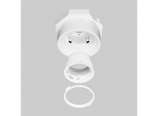 Рамка (светильник) скрытого монтажа лампочек и LED модулей MR16 в натяжной потолок Anello Lightstar 112000 в Набережных Челнах