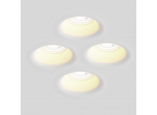 Рамка (светильник) скрытого монтажа лампочек и LED модулей MR16 в натяжной потолок Anello Lightstar 112000 в Набережных Челнах