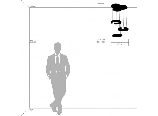 Подвес Unitario Lightstar 763336 в Набережных Челнах