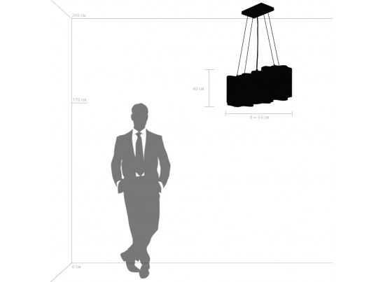 Люстра подвесная Nubi legno Lightstar 802135 в Набережных Челнах