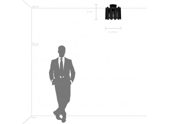 Люстра потолочная Agave Lightstar 712042 в Набережных Челнах