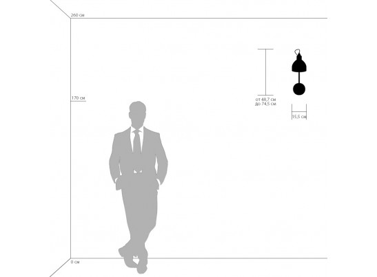 Бра Loft Lightstar 765616 в Набережных Челнах