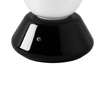 Настольная лампа диммируемая 10W 3000K матовый/черный Uovo III Lightstar 807917