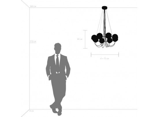 Люстра подвесная Globo Lightstar 803283 в Набережных Челнах