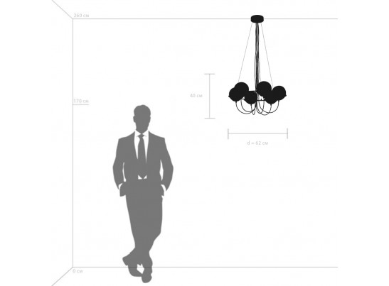 Люстра подвесная Globo Lightstar 803263 в Набережных Челнах