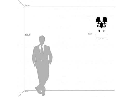 Бра Ricerco Osgona 693624 в Набережных Челнах