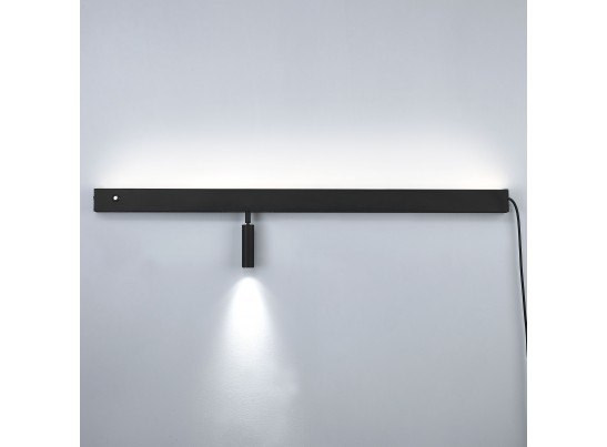 Светильник настенный 230В (2000мм) бэк-лайт 24В 10Вт+спот-лайт 24В 7Вт Fiume Spot Lightstar 810657 в Набережных Челнах