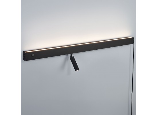 Светильник настенный 230В (2000мм) бэк-лайт 24В 10Вт+спот-лайт 24В 7Вт Fiume Spot Lightstar 810657 в Набережных Челнах