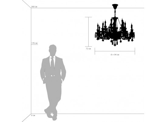 Люстра подвесная Campana Osgona 716154 в Набережных Челнах