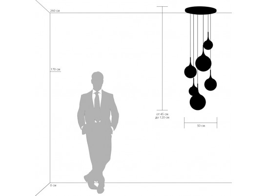 Подвес Globo Lightstar 813063 в Набережных Челнах