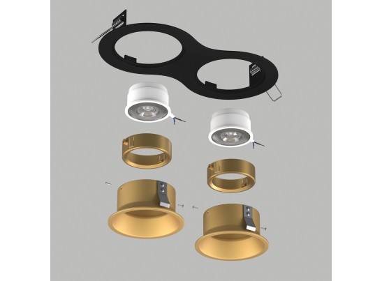 Комплект со светильником Domino Lightstar D6270303GMOD в Набережных Челнах