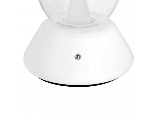 Настольная лампа диммируемая 10W 3000K прозрачный/белый Uovo III Lightstar 807906 в Набережных Челнах