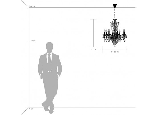 Люстра подвесная Schon Osgona 790112 в Набережных Челнах